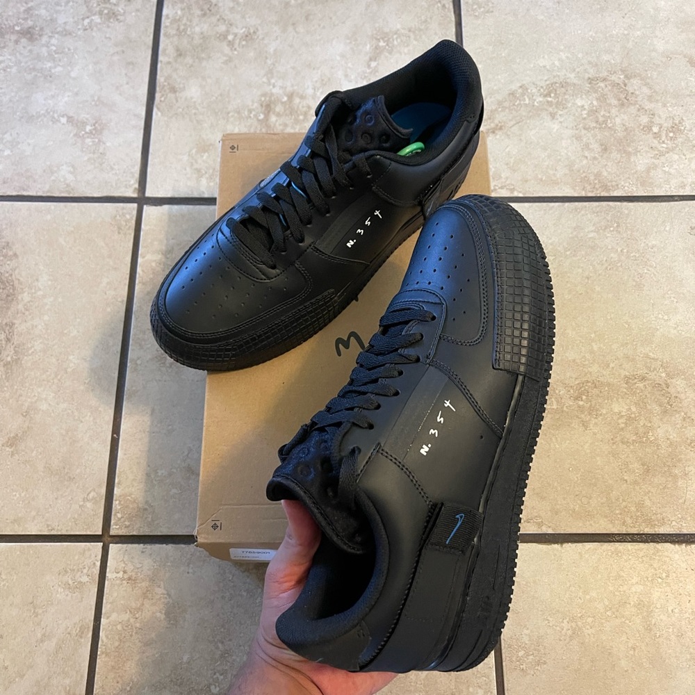 Nike Air Force type 1 Black New